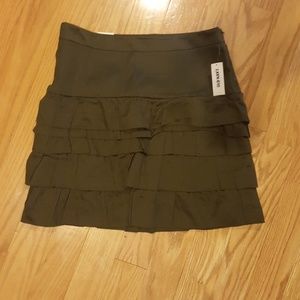 NEW! Women's Size 4 Olive Green Old Navy Skirt